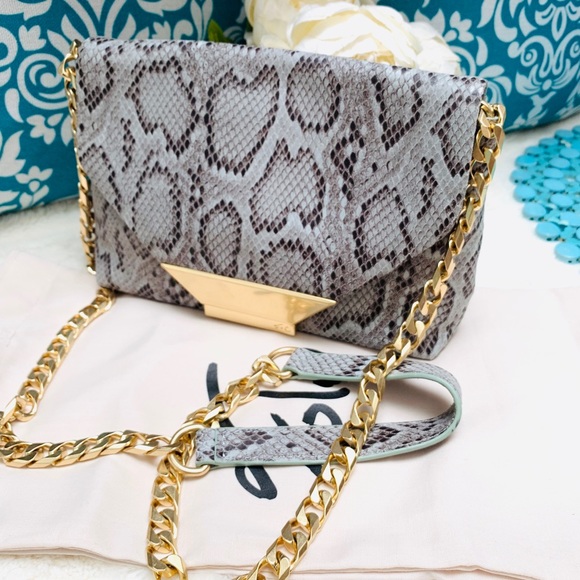 Foley+Corrina Ziggy Crossbody in Misty Viper - Picture 2 of 8